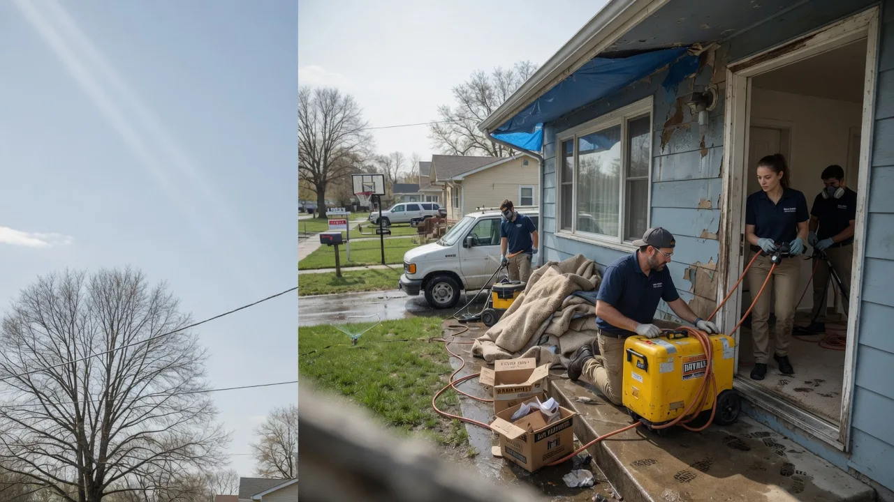 Basement Flood Cleanup in Woodland, PA near me